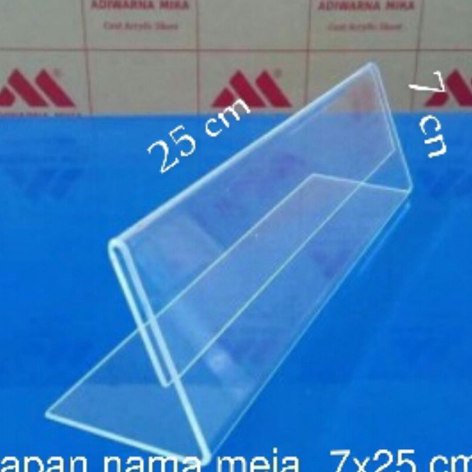 

(JN㊖/L») papan nama meja 7x25 cm/ top.produk!