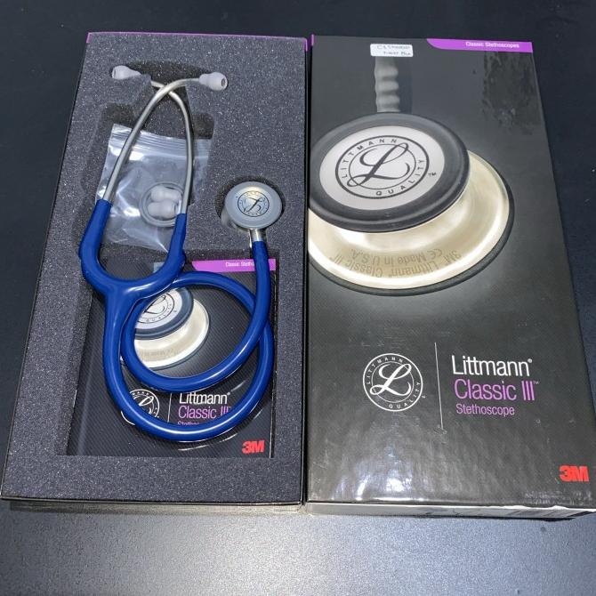Stetoskop 3M Littmann Classic Iii Navy Blue ( Littman / Litmann )