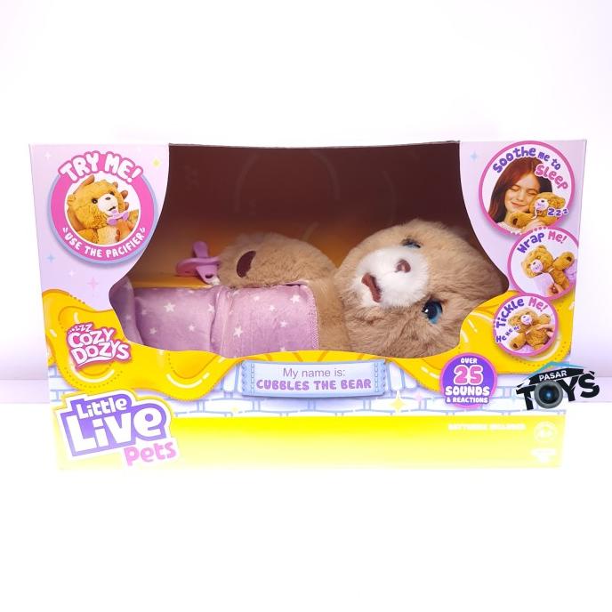 Little Live Pets Cozy Dozy Cubbles The Bear