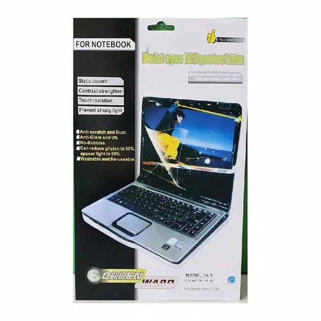 [FR㊚/D㊠&gt; Screen Guard Laptop 14inch / Anti Gores Laptop 14inch  / LCD Protector 14inch/ amanaah