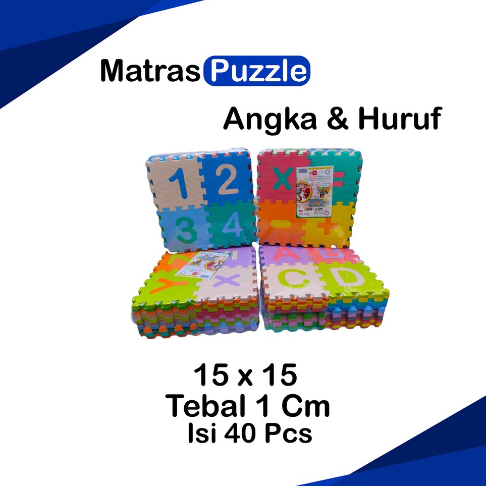 ・ Matras puzzle Angka Huruf s Special Edition Diskon.