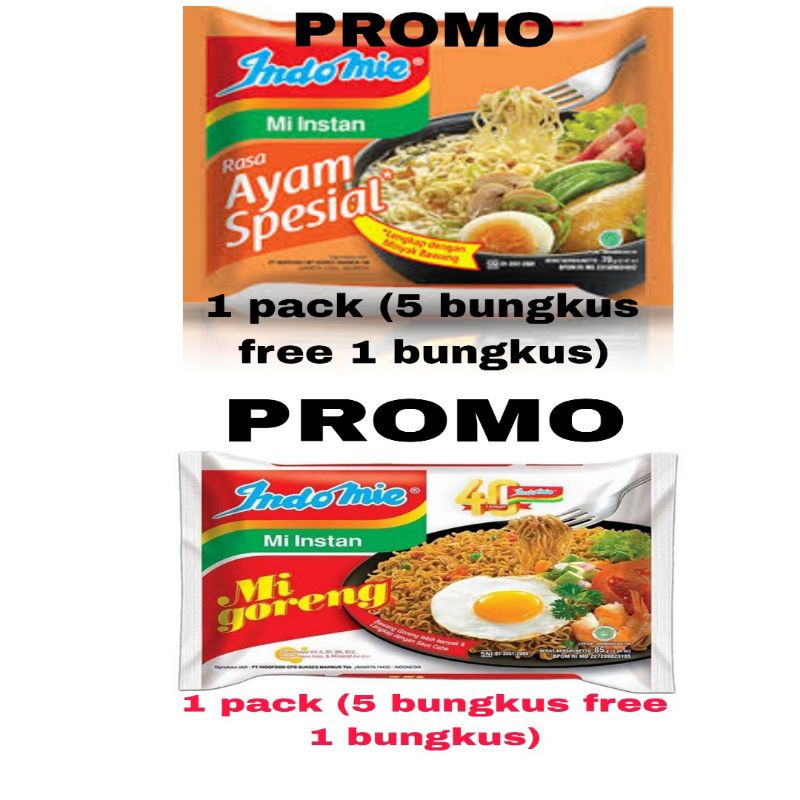 

promo live indomie
