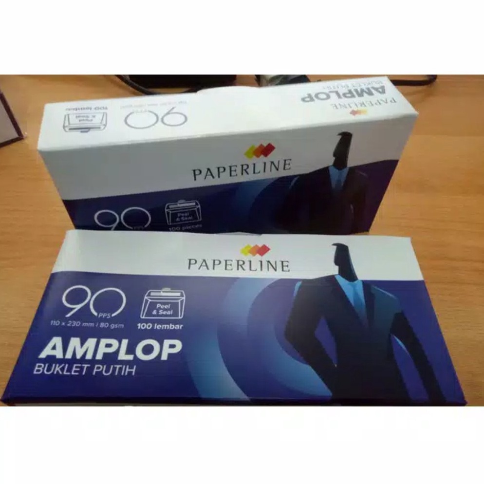 

Lagi Tren.. Amplop Putih Paperline PPL 90 LEM / Amplop Surat (100 Lembar) 09I