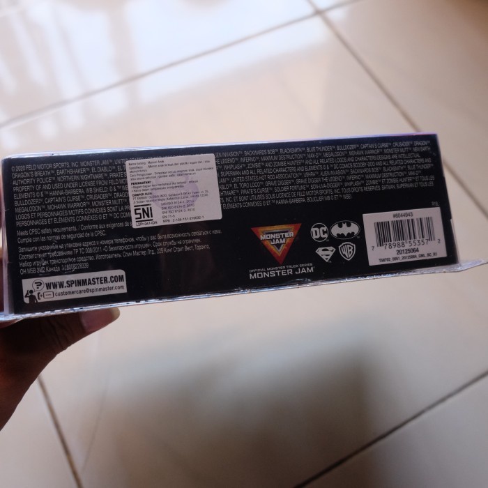 MUST HAVE DIECAST MONSTER TRUCK BATMAN SUPERMAN TERBARU