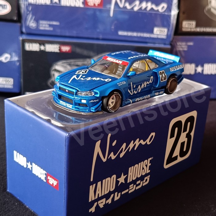 DISKON SPESIAL DIE CAST 1:64 NISSAN SKYLINE GT-R [R34] NISMO KAIDO WORKS V3 TERMURAH