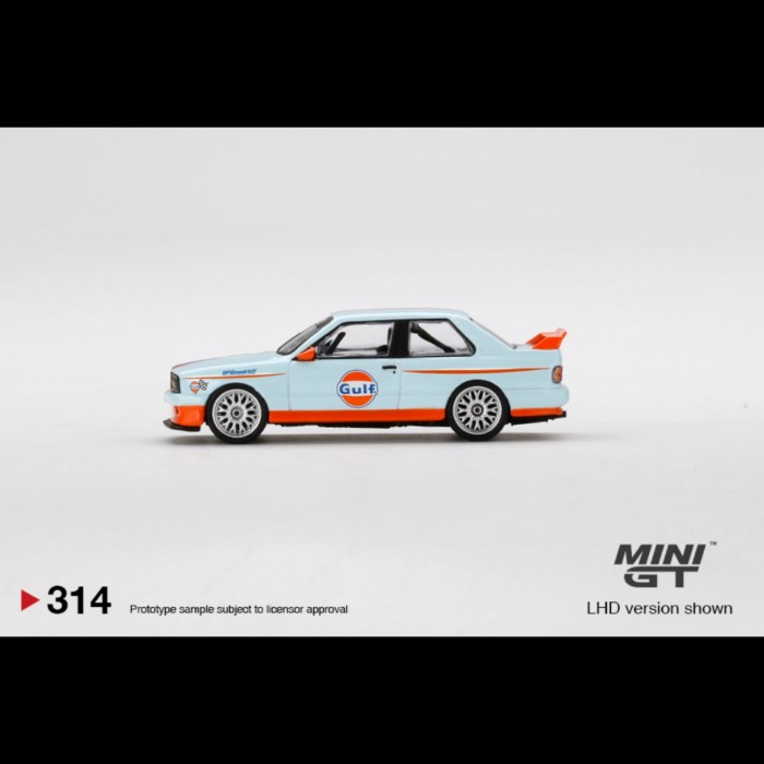MUST HAVE MINIGT 1/64 DIECAST BMW M3 E30 SEGEL TERMURAH