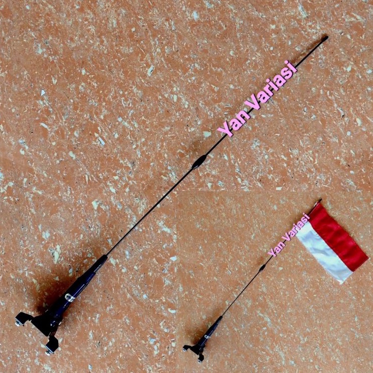 ➯ Antena Mobil  antena bendera merah putih antena jepit kap mobil motor antena variasi motor Univers