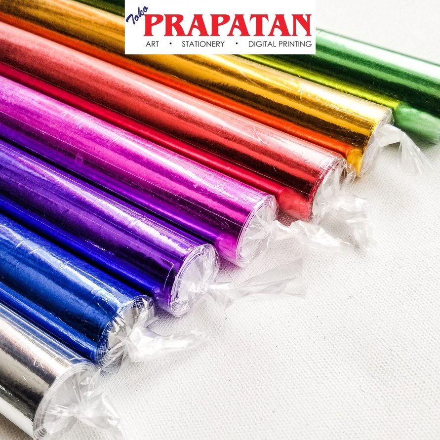 

(㊖EN/G☛) Kertas Emas 50x64cm 10 Lembar / Kertas Metalik / Kertas Marmer -kekiniian.!!