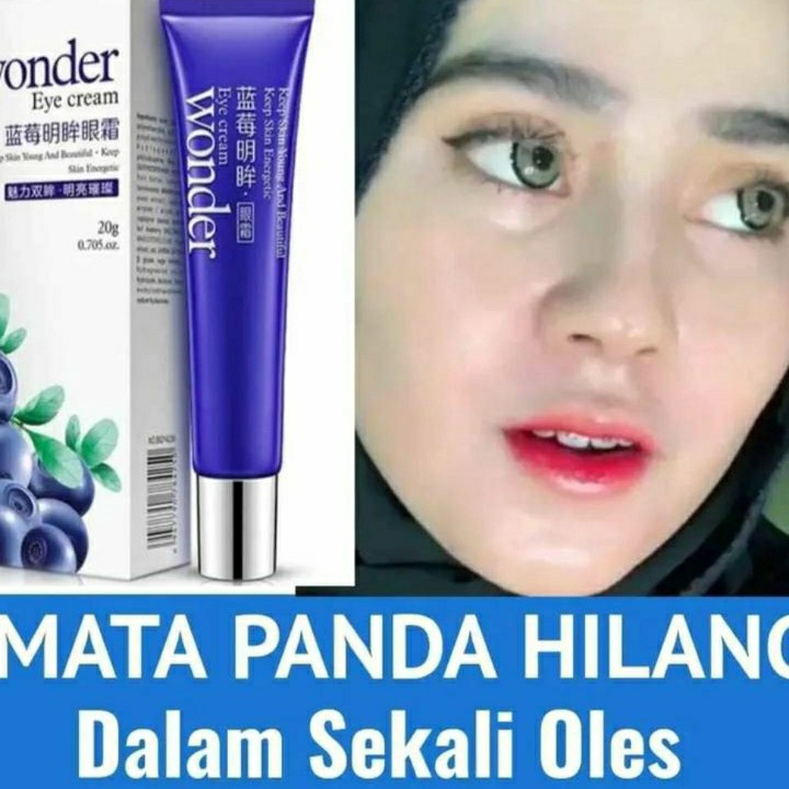 (K3♡/G✓] Cream penghilang kerutan dan kantong mata dan mata panda paling ampuh krim mata blueberry w