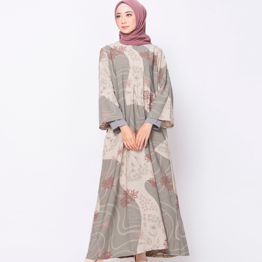 [➤14I.»D> ZM Zaskia Mecca - Luny Cream Gamis - Jelita Indonesia - Edisi Maluku - muurah.