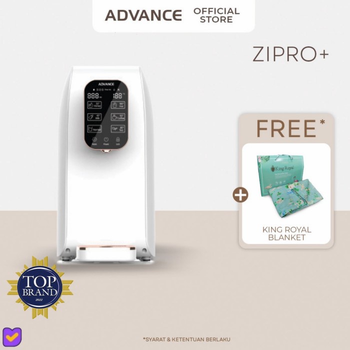 Terlaris Advance Dispenser Ro Zipro Plus