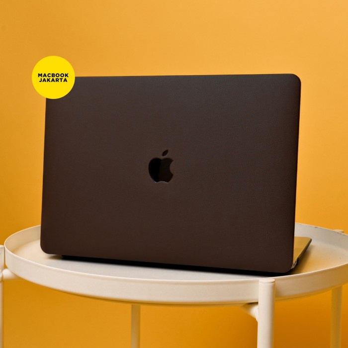 Terlaris Macbook Case Leather Brown Hard Cover Macbook Prom1 Dan Air - Air M1