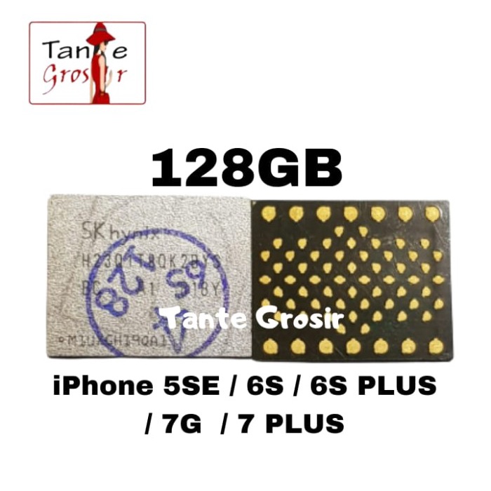 Terlaris Ic Nand Flash Pcie Iphone 5Se 6S 6Splus 7G 7 Plus 128Gb Original New