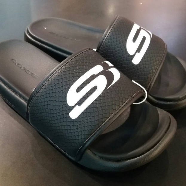 TERMURAH,, sandal pria slop skechers original