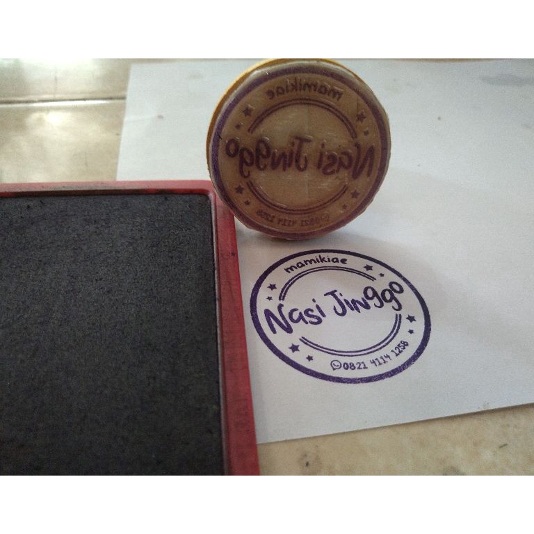 

Ayo Dapatkan Custom Stempel Kayu Bulat Weekend