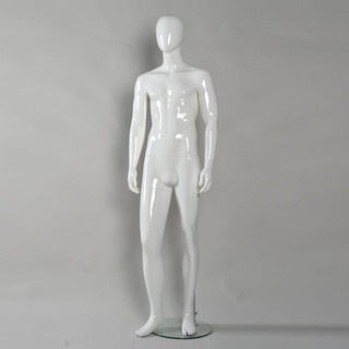MANEKIN PATUNG FULL BODY ALIEN FIBERGLASS COWOK DEWASA WARNA PUTIH