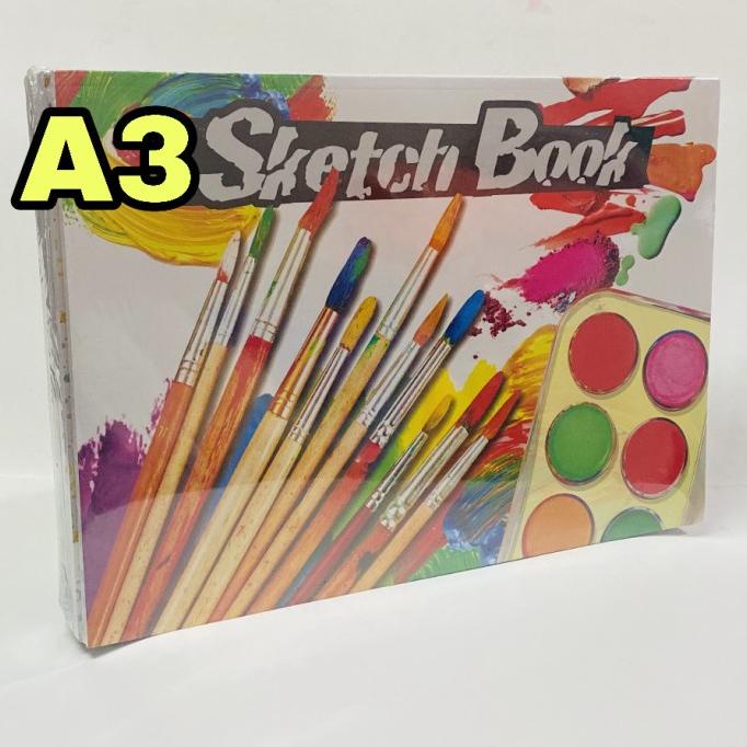 

SKETCH BOOK A3 KIKY / BUKU GAMBAR SKETSA A3 KIKY / 1 BUKU