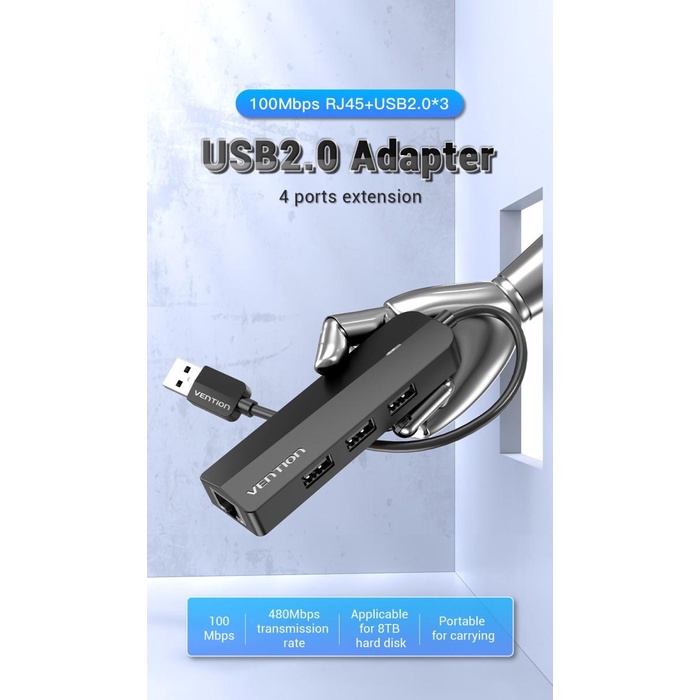 Vention Usb To Lan Rj45 Ethernet Usb To Rj45 Adapter