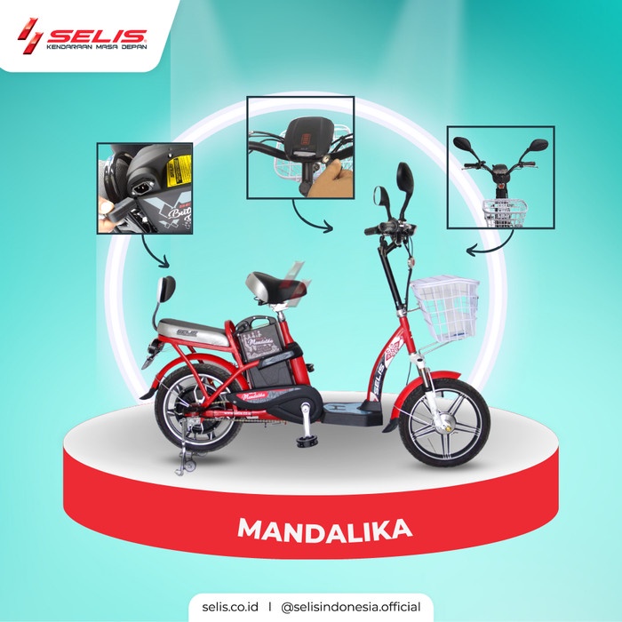 Sepeda Listrik Selis Tipe Mandalika