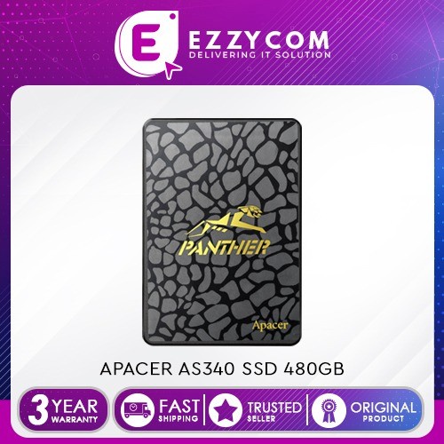 Panther Ssd As340 480Gb Sata 3 - Ssd 480Gb Sata
