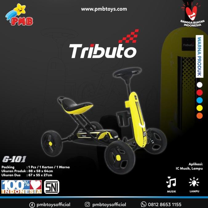 GOKART TRIBUTO TYPE G-101 (KUNING)