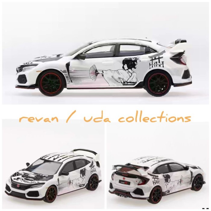 MUST HAVE TERBEST MINIGT MINI GT 37 HONDA CIVIC TYPE R ART CAR MANGA 2018 PARIS TERMURAH