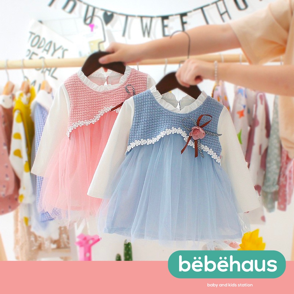 Bayi - 1 TAHUN | Yu Jin Dress - Dres Pesta Baby Perempuan Kualitas Import Drees Tutu Korean Style An