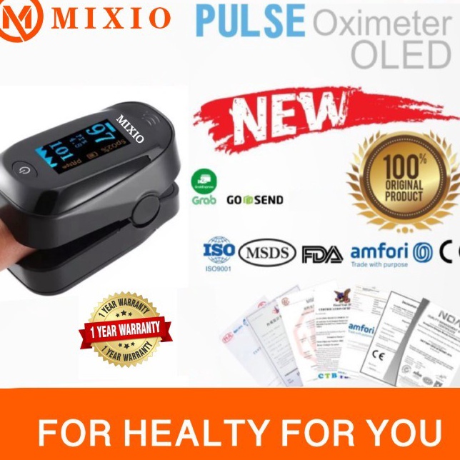 ➛➙❅⋆ Oximeter Yuwell YX303 Fingertip Pulse Oximeter oxymeter Oksigen SpO2 Murah Banget