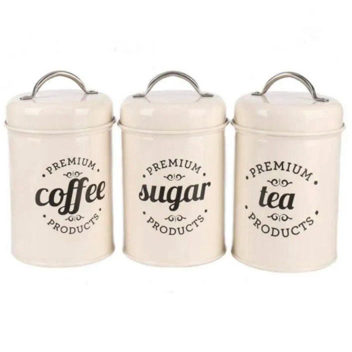 Terlaris Wadah Kopi Gula Teh Satuan Wadah Kopi Gula Set Estetik