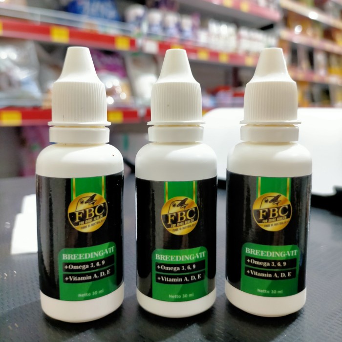 FBC Vitamin Breeding Murai Batu Kenari Love Bird Macau Blackthroat