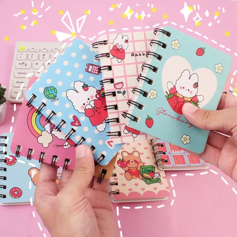 

Buku Catatan Kartun / NOTEBOOK RING MOTIF / BUKU CATATAN RING