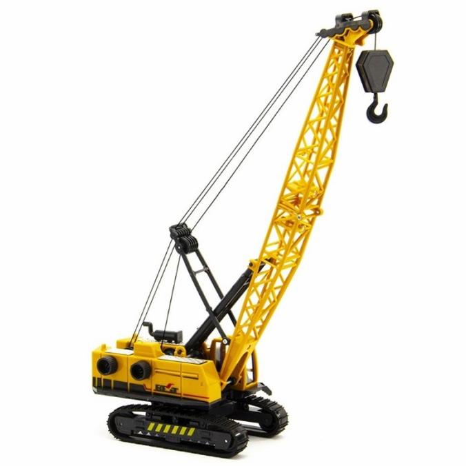 Toys Kingdom Cruzer Diecast Mobile Crane Truck Construction Truk Crane