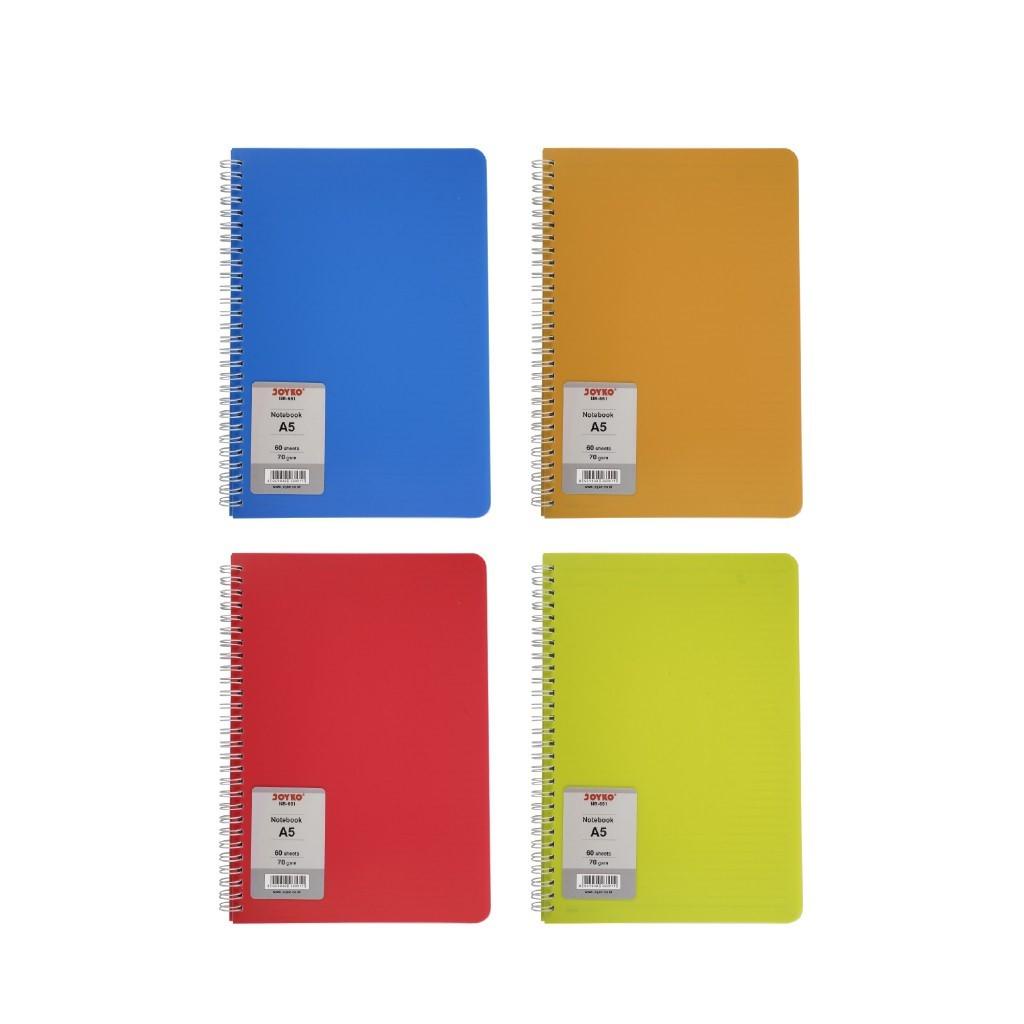 

NOTEBOOK DIARY / AGENDA BUKU CATATAN BERGARIS SPIRAL A5 - JOYKO NB-661