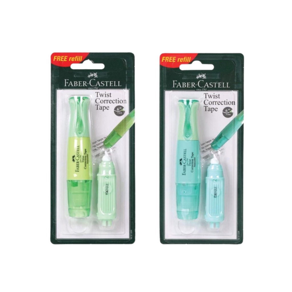 

TIPE-EX CORRECTION PEN TAPE KERTAS - FABER CASTELL TWIST