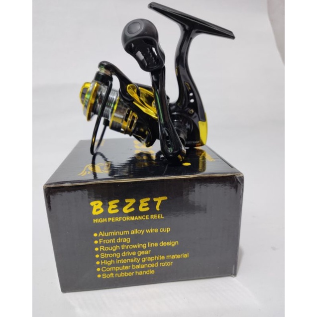 Cod Reel Fugu Bezet 1000 dengan 10 ball Bearings, ready sesuai foto