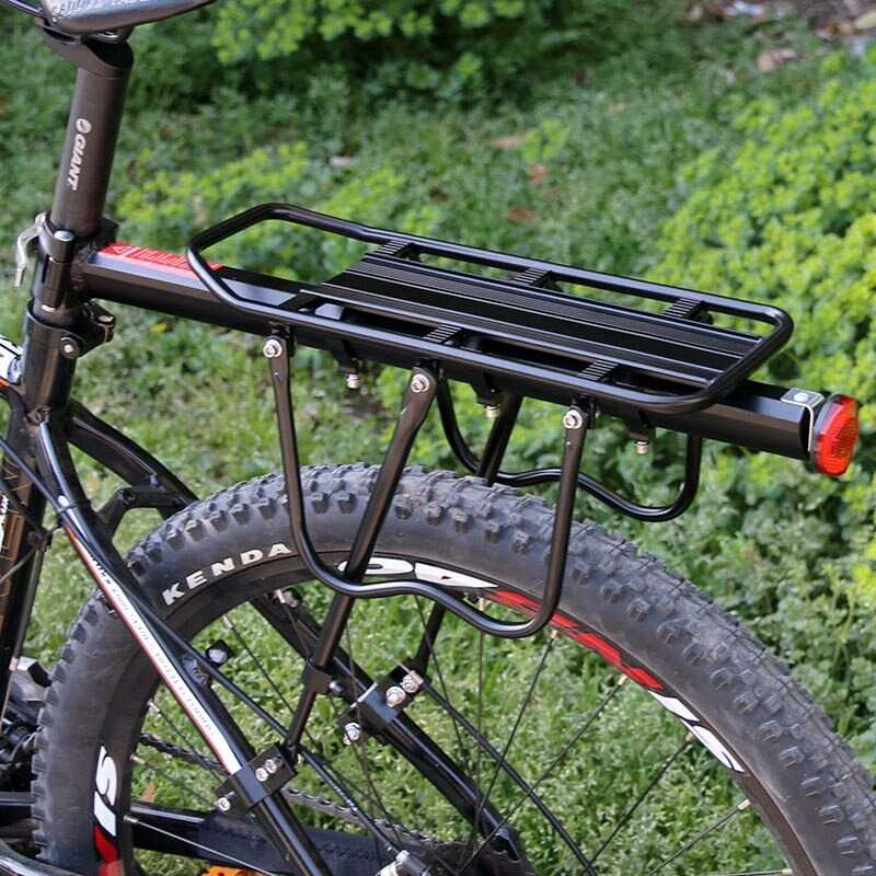 ' boncengan belakang sepeda luggage carrier rear rack / jok saddle boncengan belakang sepeda lipat