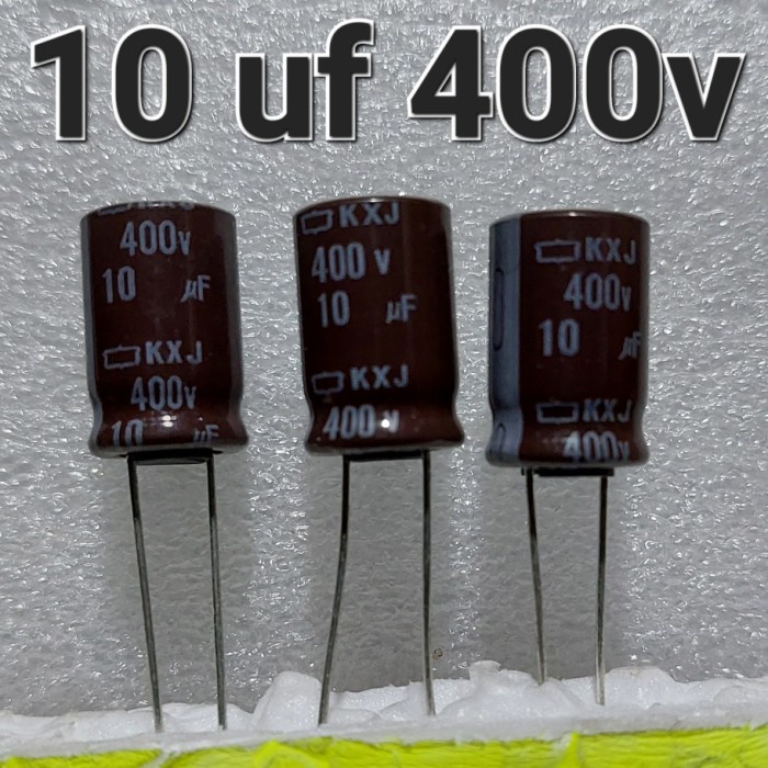 2 Buah 10 uf 400v elko elco 10uf 400v 10 uf micro 400v 400 v volt 450v 450