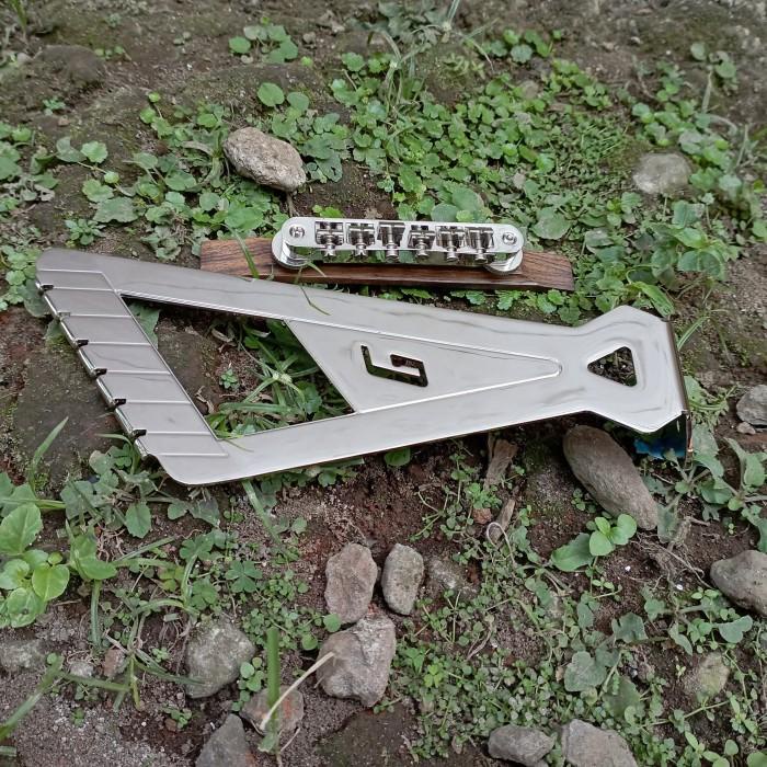 Bridge Gitar Gretsch Secured Adjusto-Matic with Chromatic II tailpiece