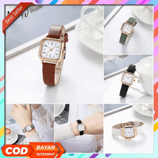 Jam Tangan Wanita Perempuan Import Best Seller Mewah Tali Rantai Jamtangan Elegan Murah Terbaru 2023