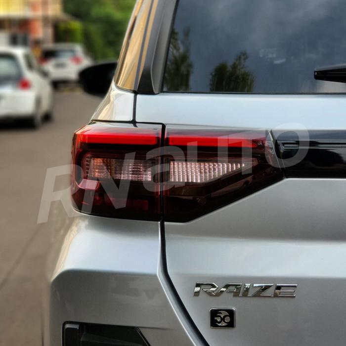 Stiker Smoke Lampu Belakang Tail Light Aksesoris Raize Rocky