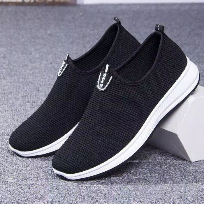 SALE Sepatu Slip on Onke Pria wanita dewasa Sepatu onke polos termurah
