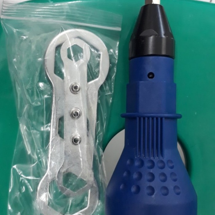 TEMBAKAN PAKU RIPET - ADAPTER TANG PAKU RIVET OTOMATIS - BAJA RINGAN
