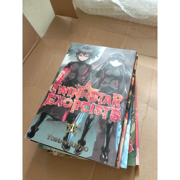 komik twin star exorcists set