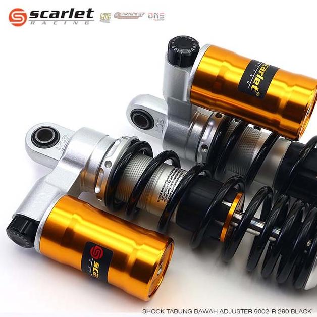 SCARLET RACING Shock Skok Tabung Bawah Adjuster 9002R 280 320 340 mm
