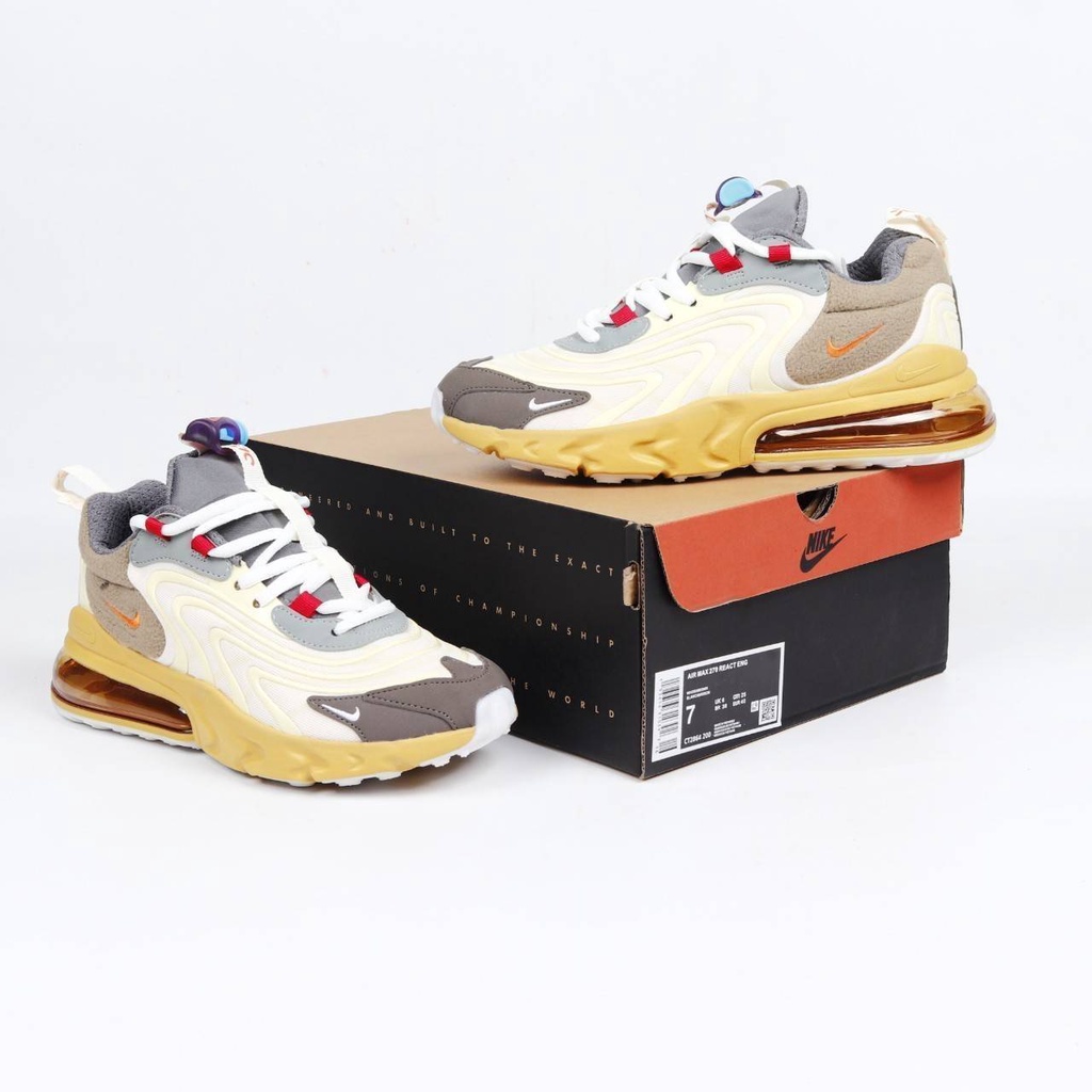 Sepatu Sneakers Nike 270 React X Travis Scott