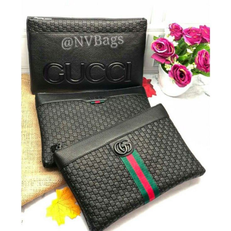 Paket Ekslusifs9S3e CLUTCH 6611 Uk.29 HANDBAG PRIA WANITA SUPER SLING PREMIUM IMPOR