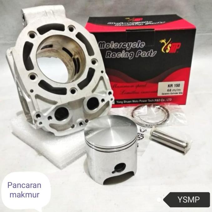 SALE Ceramic Cylinder Kit /Blok Seher 68mm Motor KR150 NINJA/Merek YSMP Termurah