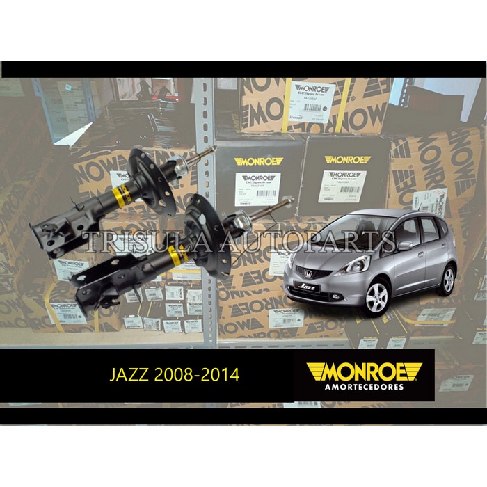 Shock breaker depan belakang MONROE HONDA CITY JAZZ RS '08-'14 star