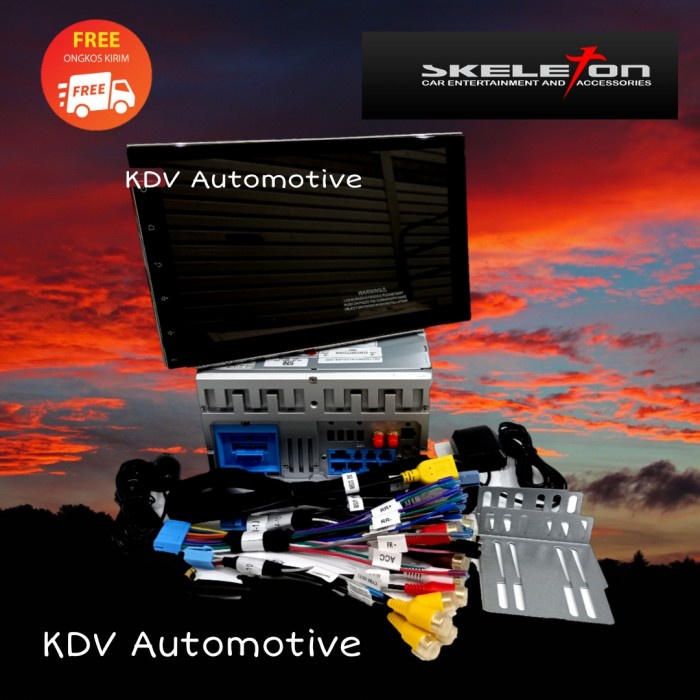 Head Unit Android 10 Inch Skeleton SKT-8176 / Android Skeleton star