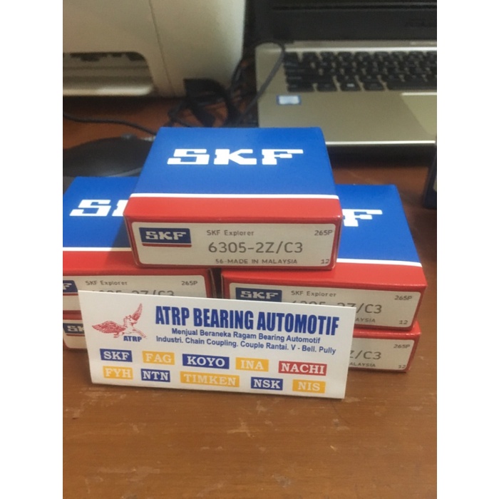 BALL BEARING 6305 2Z/C3 SKF terpopuler